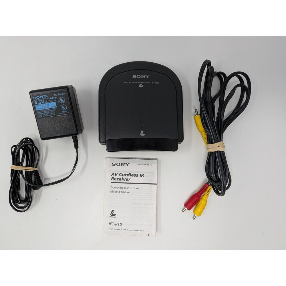 Sony Handycam Super Laser Link AV Cordless IR Receiver Model- IFT-R20